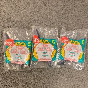 McDonald's Dragon Toy Trio #5